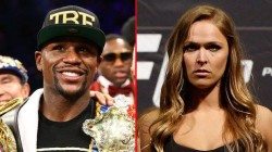 Floyd Mayweather and Ronda Rousey